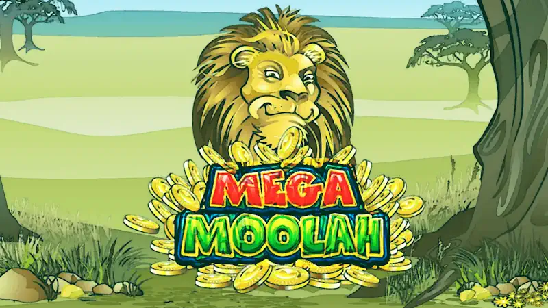 Progressive jackpot Mega Moolah Banner